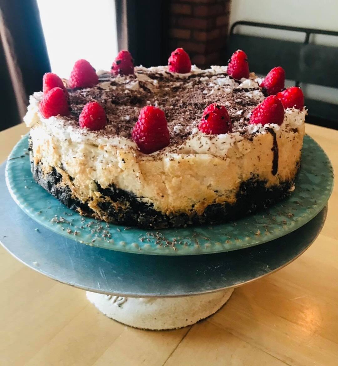 Just because you have dietary restrictions doesn&rsquo;t mean you can&rsquo;t eat delicious dessert! Meet our Vegan &amp; Gluten Free Chocolate Cheesecake 😍 #vegandessert #glutenfreedessert #burlingtontakeout #vegetarian #vegan #loveburlington #burl