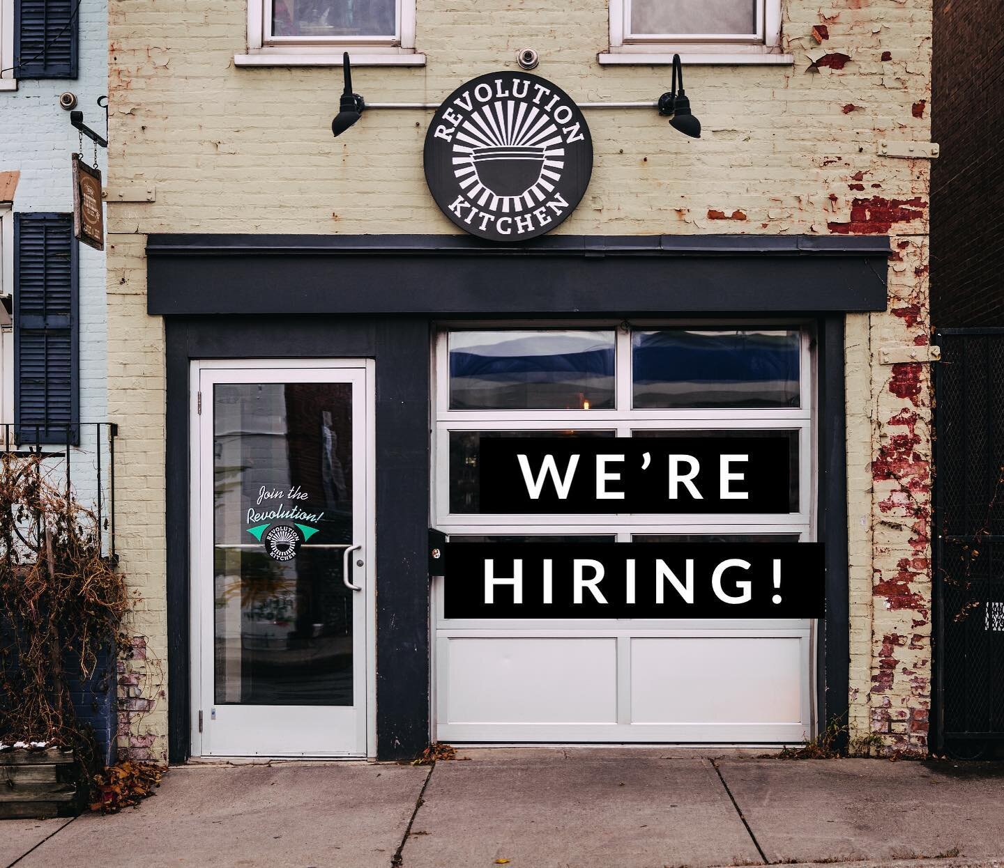 🥙Join our team 🍜 We are hiring line cooks &amp; servers! Please send your resume to revkitchvt@gmail.com! #wearehiring #workforus #vegetarianrestaurant #veganrestaurant #goodforyoufood